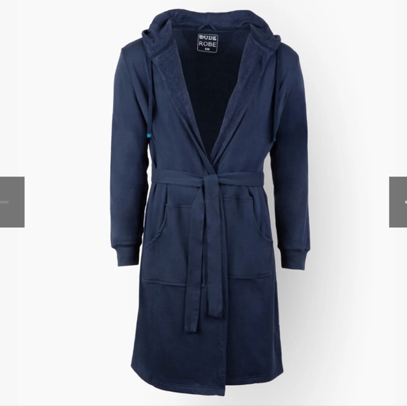 Dude Robe Luxury Hooded Bathrobe - Picture 1 of 2
